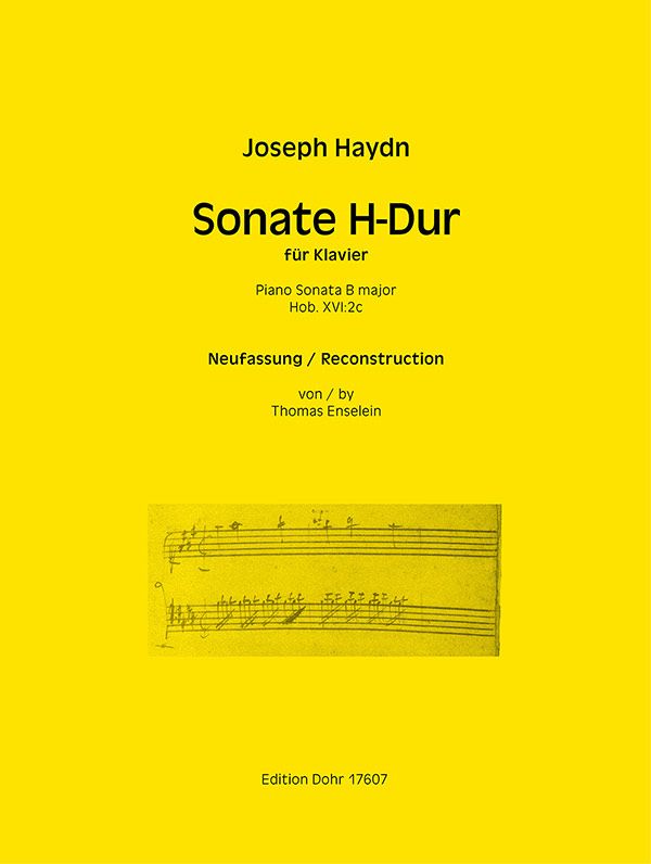 Sonate H-Dur Hob.XVI:2c