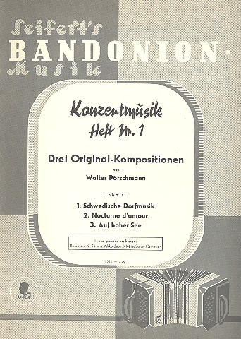 Konzertmusik Band 1