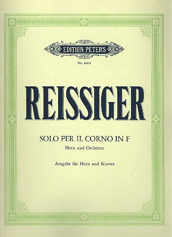 Solo per il corno in f für Horn und Orchester