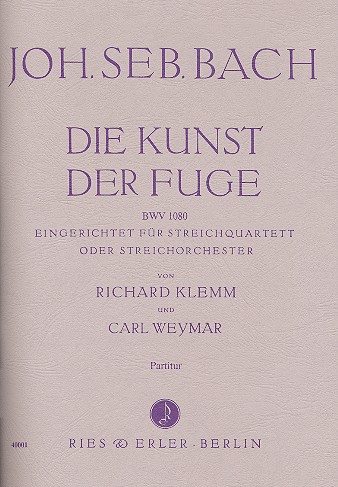 Die Kunst der Fuge BWV1080