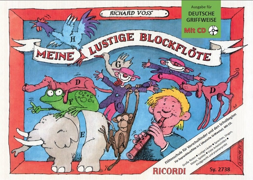 Meine lustige Blockflöte Band 1 (+CD)