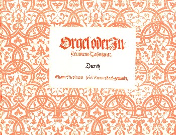 Orgel- oder Instrument-Tabulatur