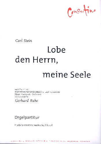 Lobe den Herrn meine Seele