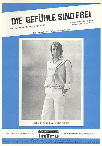 Die Gefühle sind frei: