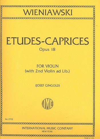 Etudes-Caprices op.18