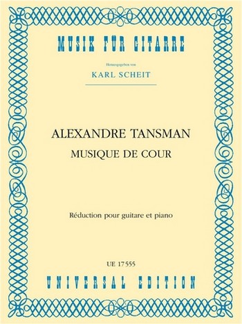 Musique de cour pour guitare et orchestre