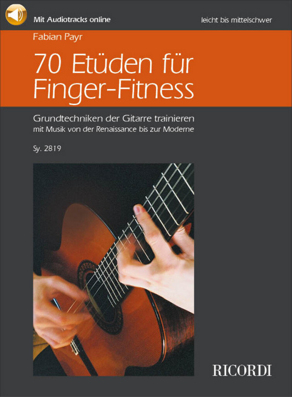 70 Etüden für Finger-Fitness (+CD +Audio Online)