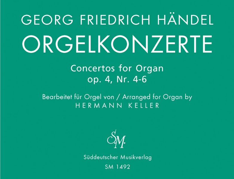 Konzerte op.4,4-6 für Orgel und Orchester 