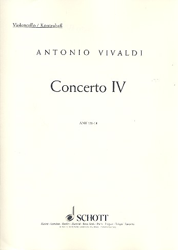 Concerto Nr. 4 G-Dur op. 10/4 RV 435/PV 104