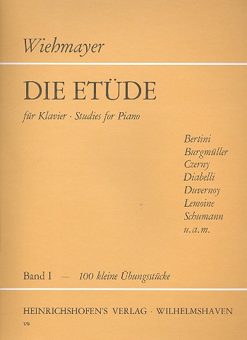 Die Etüde Band 1 - 100 kleine Übungsstücke