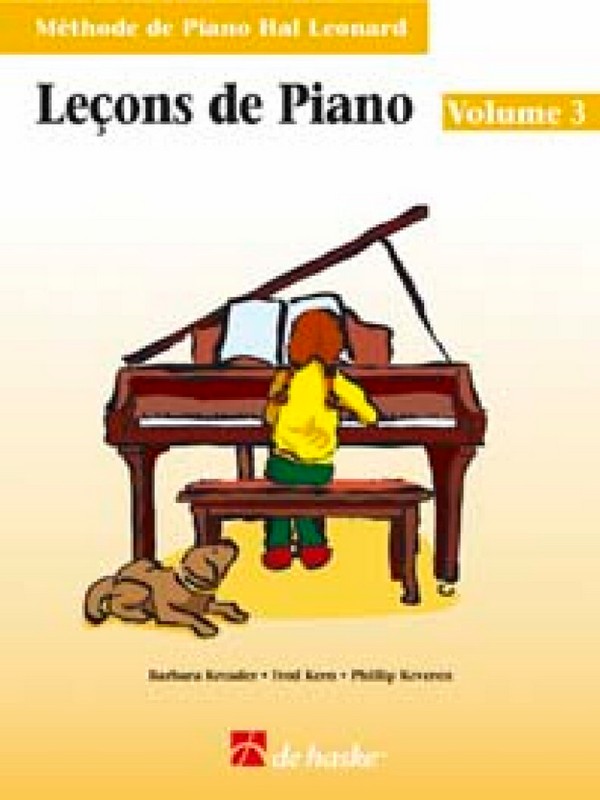 Méthode de piano Hal Leonard vol.3 - Lecons (+CD)