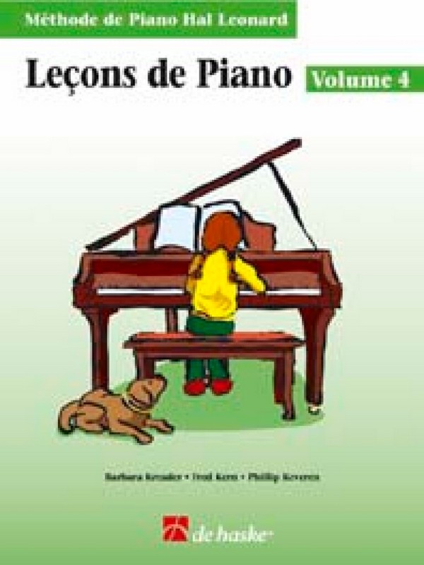 Méthode de piano Hal Leonard vol.4 - Lecons (+CD)