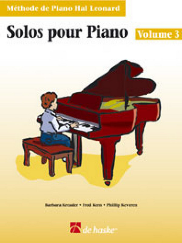 Méthode de piano Hal Leonard vol.3 - Solos (+CD)