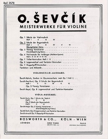 Übungsthemen zur Schule der