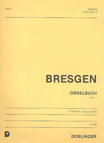 Orgelbuch Band 2 5 größere