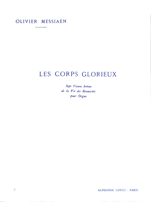 Les corps glorieux vol.2
