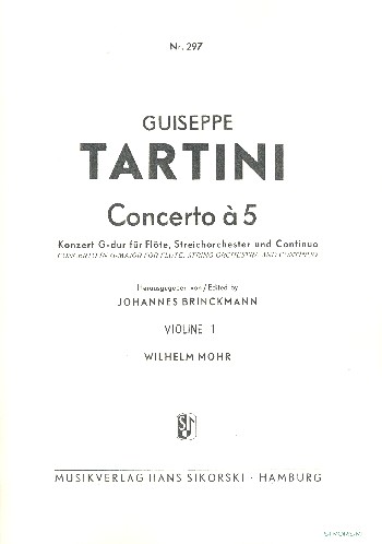 Konzert à 5 G-Dur