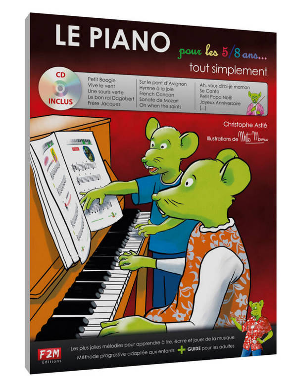 Le piano pour les 5/8 ans tout simplement (+CD)