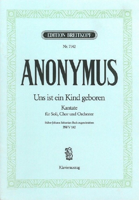Uns ist ein Kind geboren