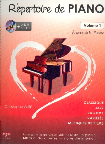 Répertoire du piano vol.1 (+audio)