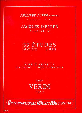 33 Études d'après Verdi