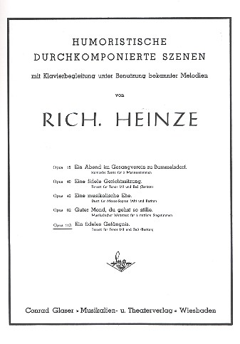 Ein fideles Gefängnis op.113