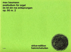 Es ist ein Ros' entsprungen op.66,2