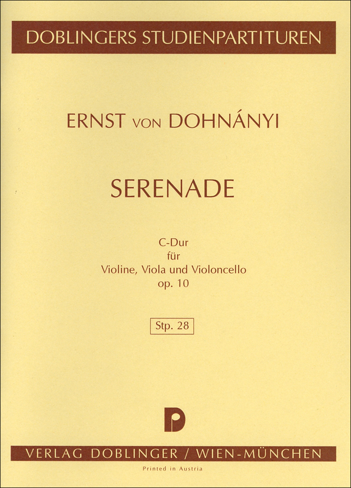 Serenade C-Dur op.10