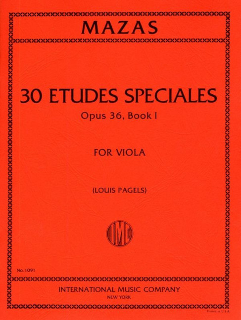 Etudes op.36 vol.1 - Etudes speciales