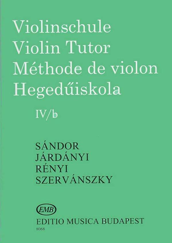 Violinschule Band 4b