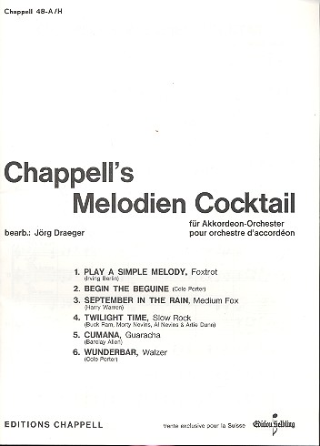 Chappell's Melodien-Cocktail