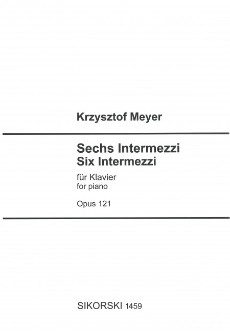 6 Intermezzi op.121