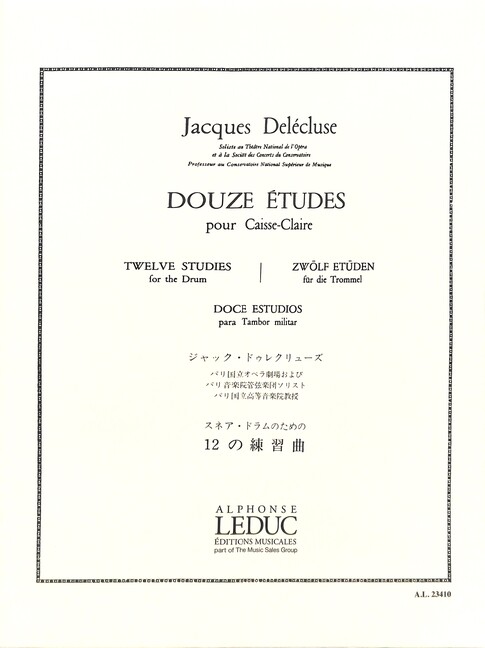 12 études