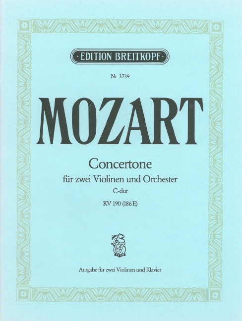 Concertone C-Dur KV190/186e