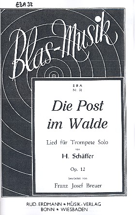 Die Post im Walde op.12 Lied