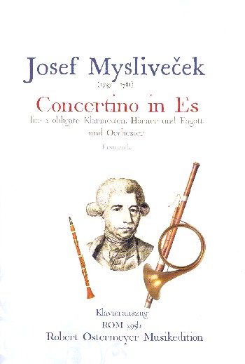 Concertino Es-Dur für 2 Klarinetten, 2 Hörner, Fagott und Orchester