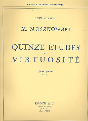 15 études de virtuosité op.72