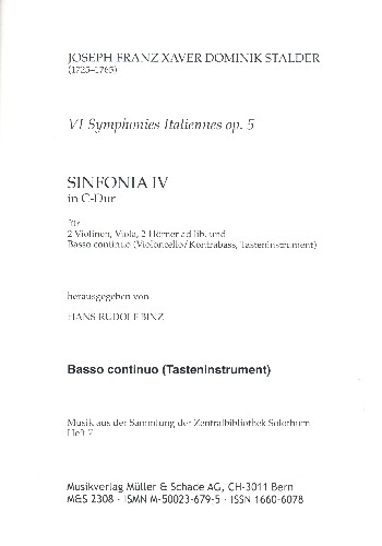 Sinfonia C-Dur Nr.4