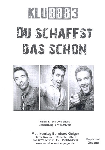 Du schaffst das schon: