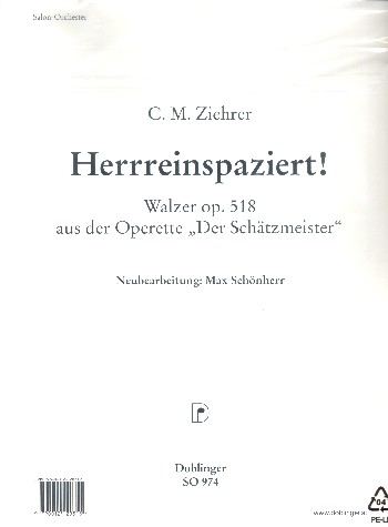 Hereinspaziert op.518: Walzer