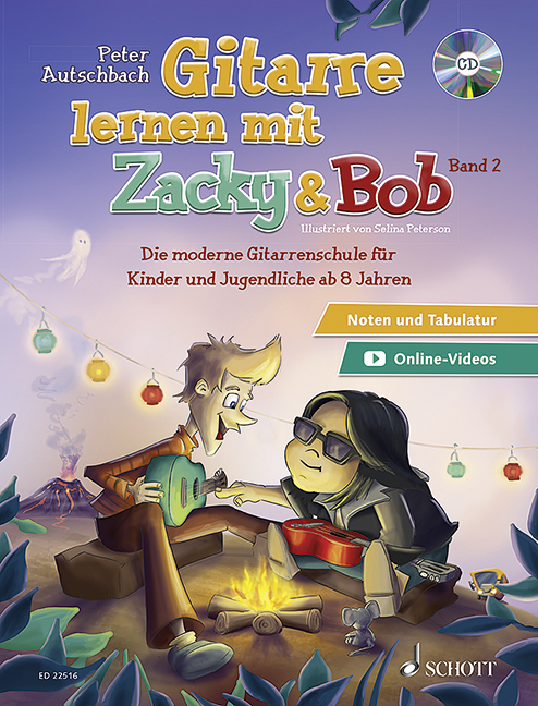 Gitarre lernen mit Zacky und Bob Band 2 (+CD)