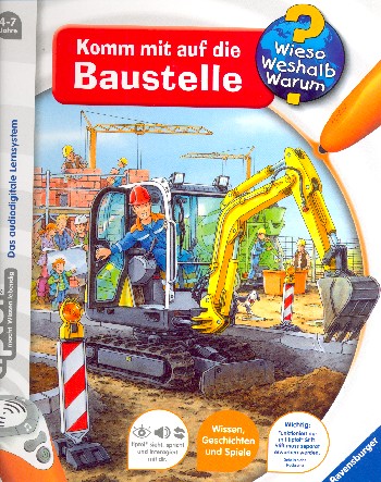 Tiptoi -  Komm mit auf die Baustelle (ohne Stift)
