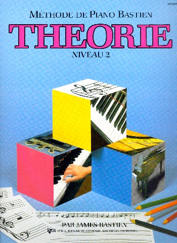 Méthode de piano Bastien - théorie niveau 2