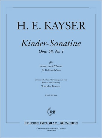 Kinder-Sonatine op.58,1