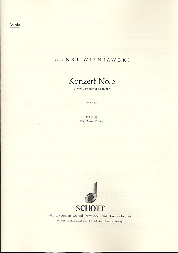 Konzert d-Moll Nr.2 op.22