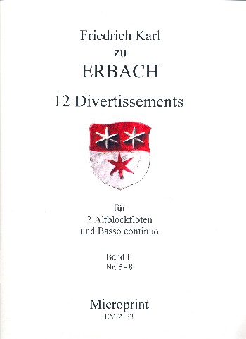 12 Divertissements Band 2 (Nr.4-8)