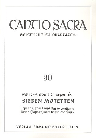 7 Motetten für Sopran (Tenor)