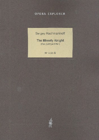 The Miserly Knight