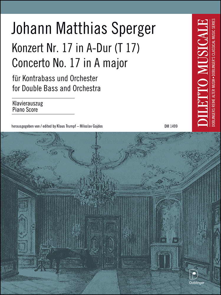 Konzert A-Dur Nr.17 T17 für Kontrabass und Orchester
