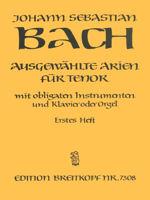 Ausgewählte Arien Band 1